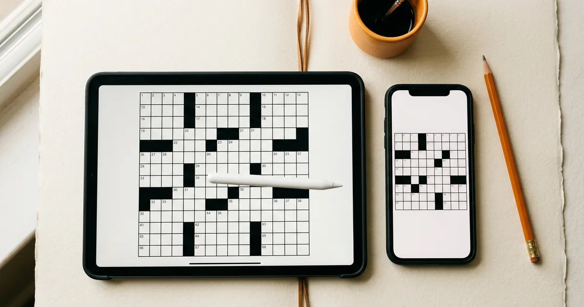 Best Crossword Apps for iPhone and iPad (2026)