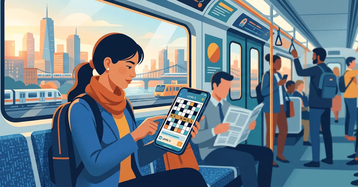 Best Brain Games for Commuters: Make Your Ride Productive