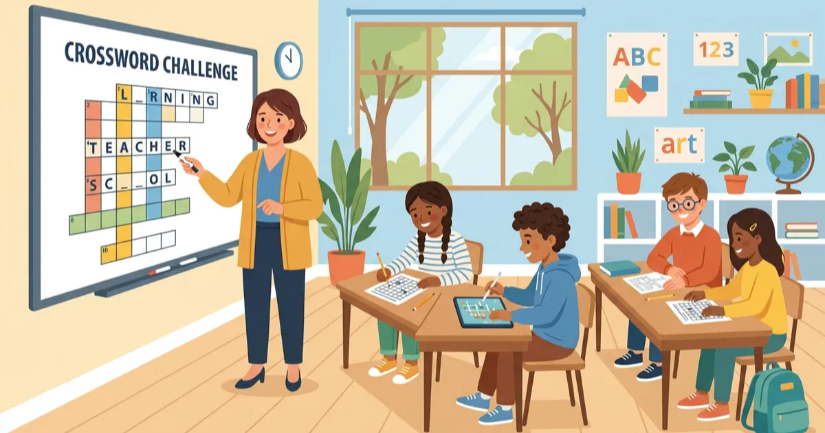 Free Crossword Puzzle Maker for Teachers and Classrooms