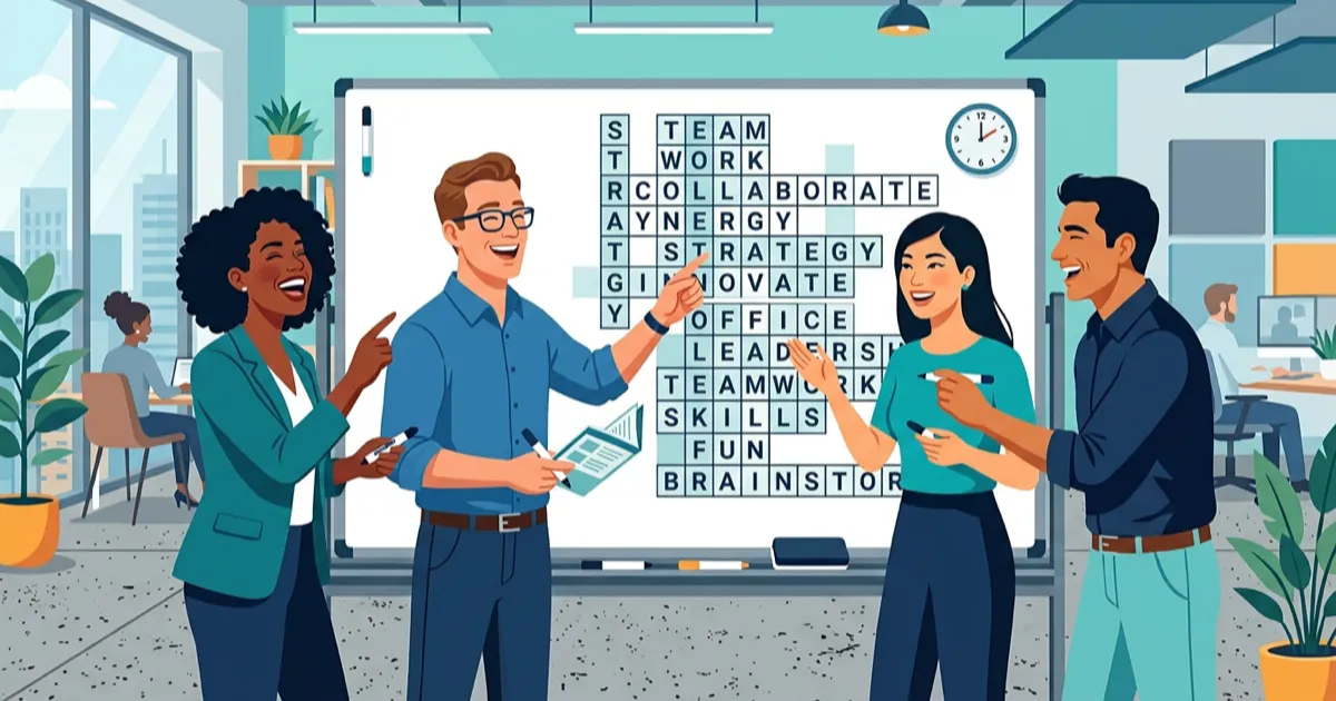 Crossword Puzzles for Corporate Team Building and Office Icebreakers