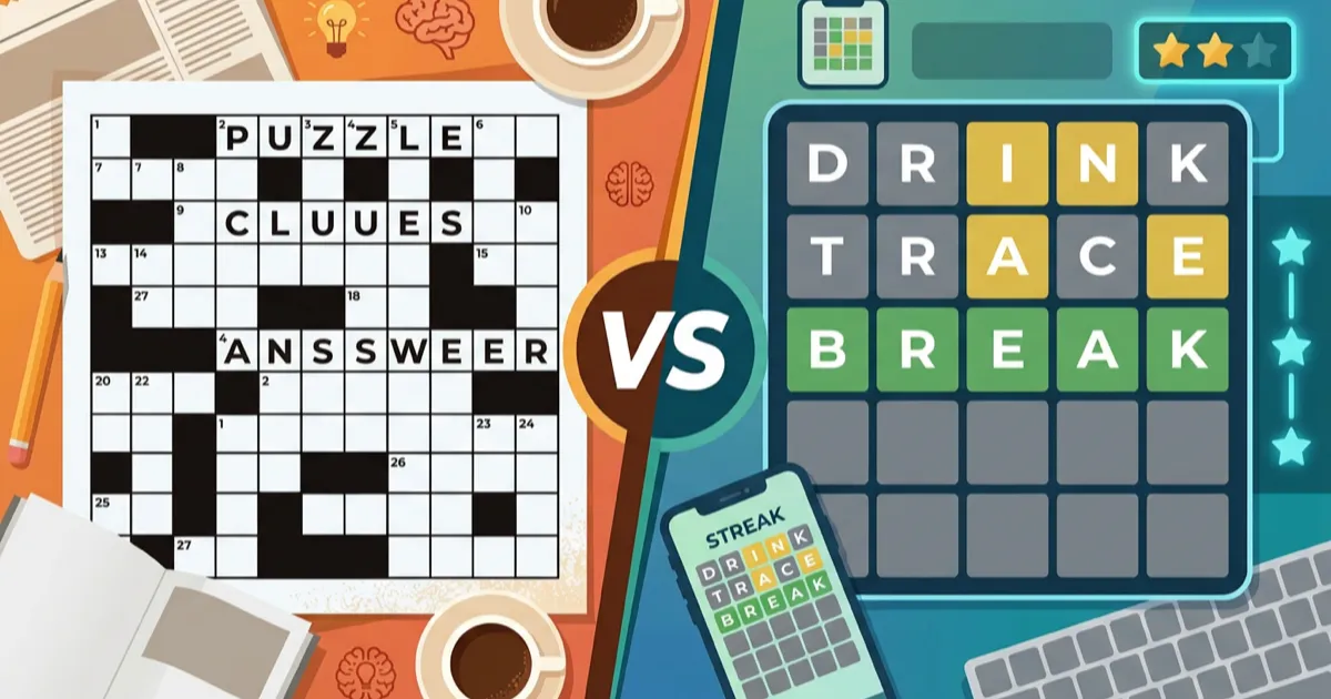 Crossword Puzzles vs Wordle: Which Word Game Is Better for You?