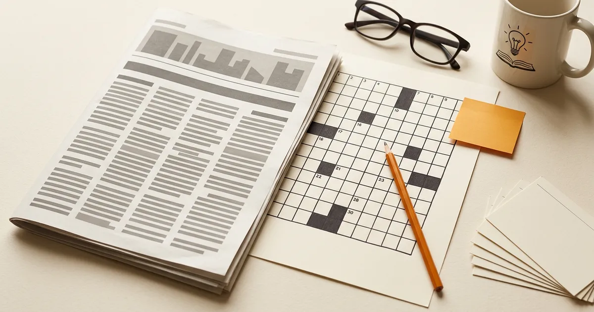 Current Events Crossword Puzzles: A Weekly Classroom Ritual