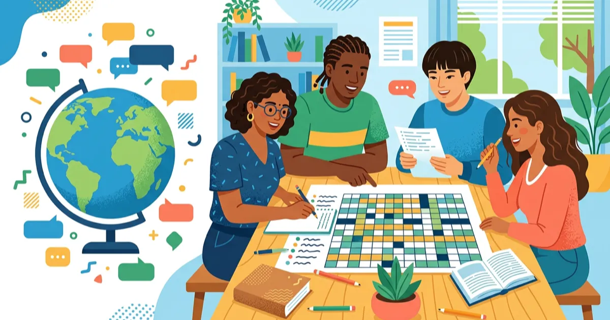 ESL Crossword Puzzles: Build English Vocabulary with Word Games