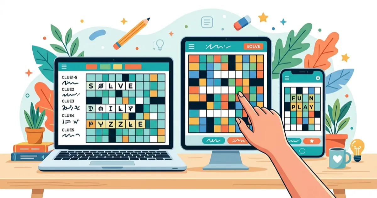 Best Free Online Crossword Puzzles You Can Play Right Now