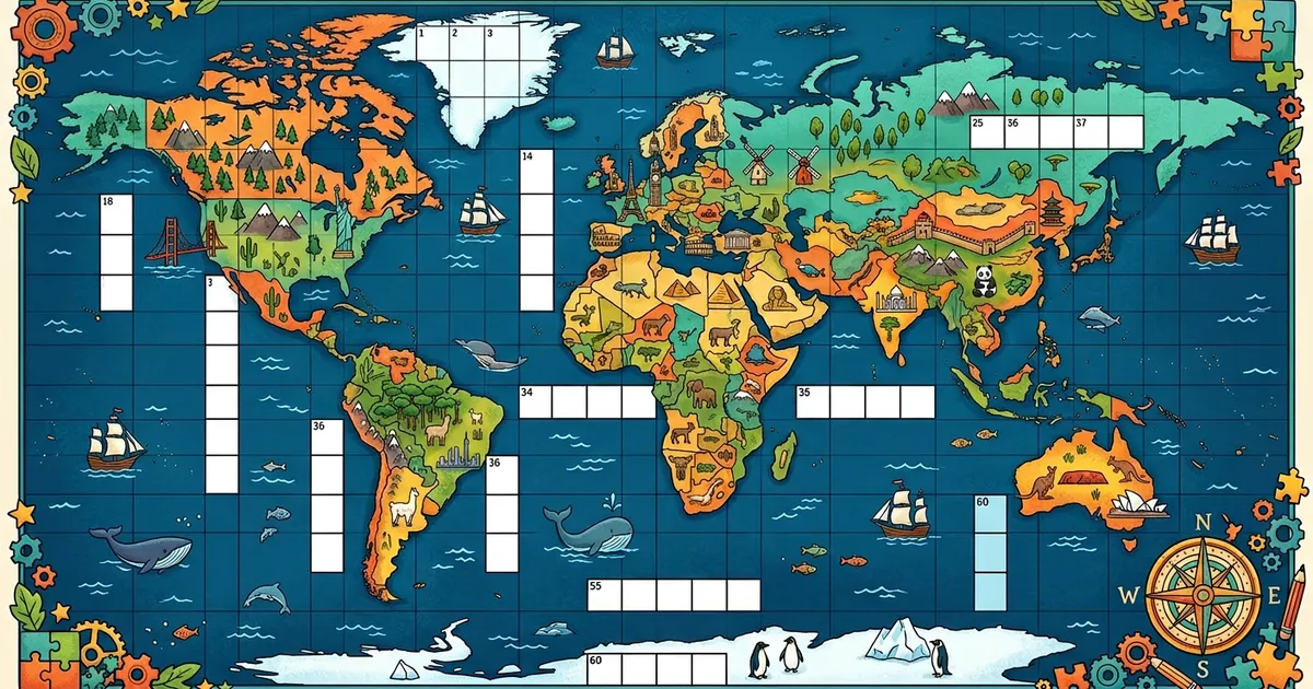 The 10 Best Geography Crossword Topics for Map Lovers