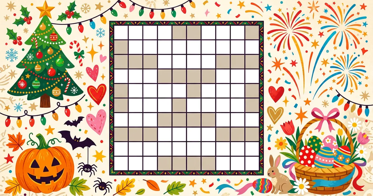 Holiday Crossword Puzzles: Your Guide to Festive Puzzle Fun All Year