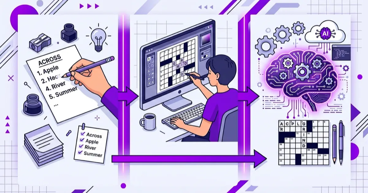 3 Ways to Create Crossword Puzzles with Grid Genius